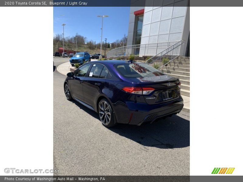 Blueprint / Light Gray 2020 Toyota Corolla SE