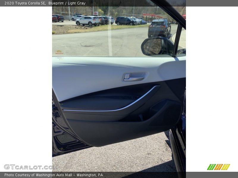 Blueprint / Light Gray 2020 Toyota Corolla SE