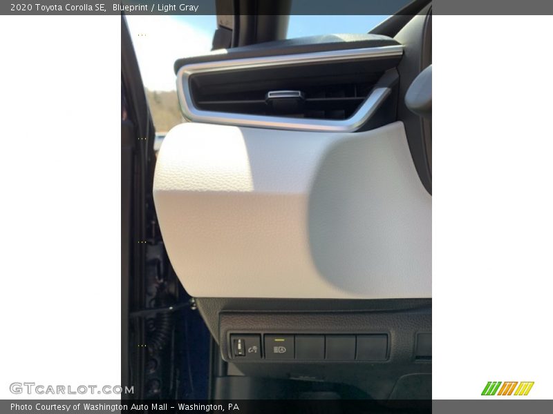 Blueprint / Light Gray 2020 Toyota Corolla SE