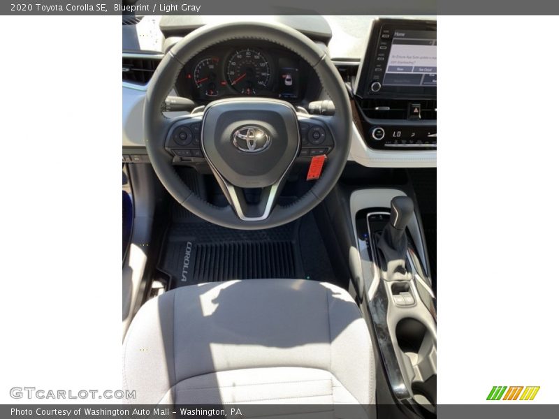 Blueprint / Light Gray 2020 Toyota Corolla SE