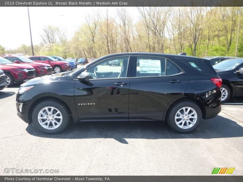 Mosaic Black Metallic / Medium Ash Gray 2019 Chevrolet Equinox LS