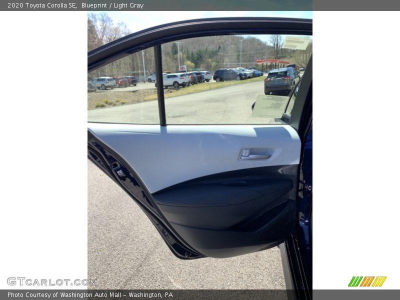 Blueprint / Light Gray 2020 Toyota Corolla SE