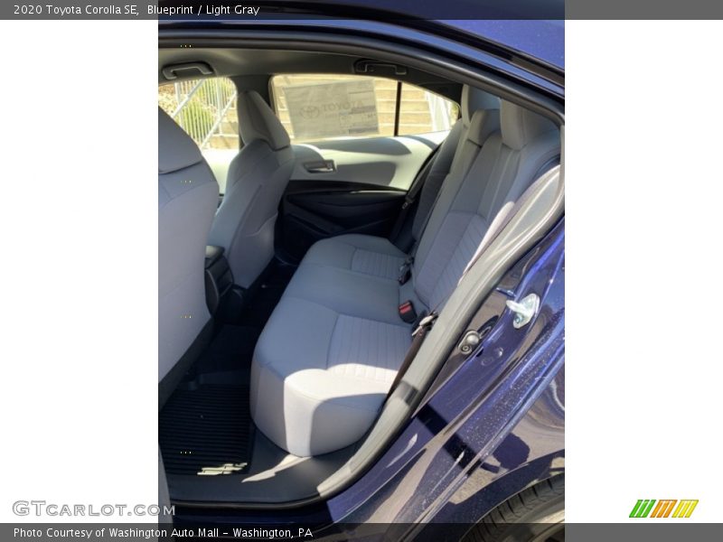 Blueprint / Light Gray 2020 Toyota Corolla SE