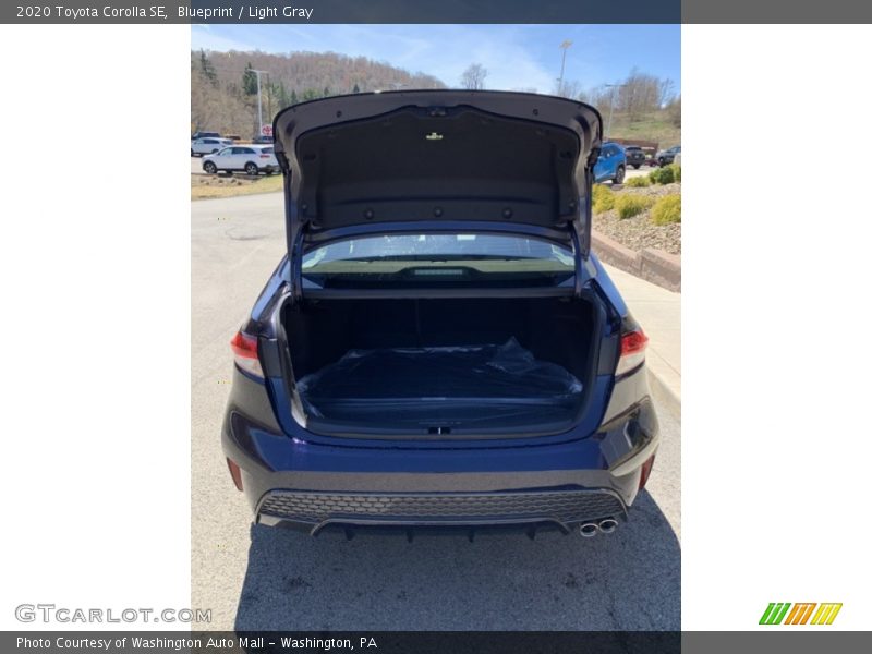 Blueprint / Light Gray 2020 Toyota Corolla SE