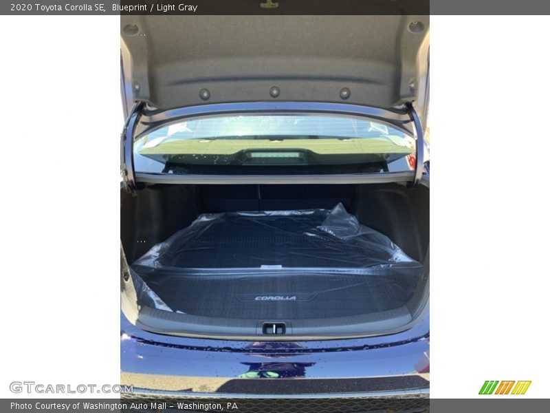 Blueprint / Light Gray 2020 Toyota Corolla SE