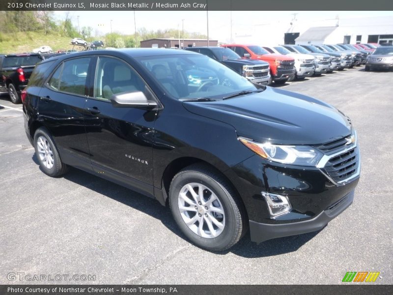 Mosaic Black Metallic / Medium Ash Gray 2019 Chevrolet Equinox LS