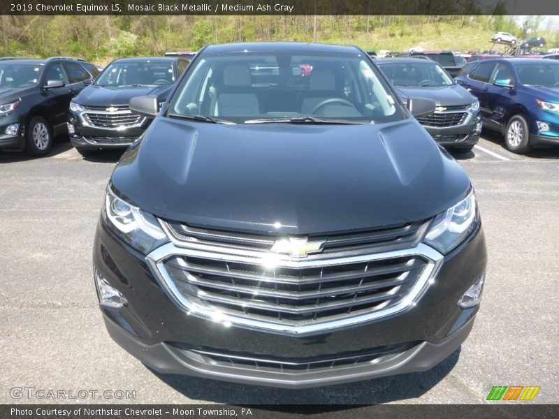 Mosaic Black Metallic / Medium Ash Gray 2019 Chevrolet Equinox LS