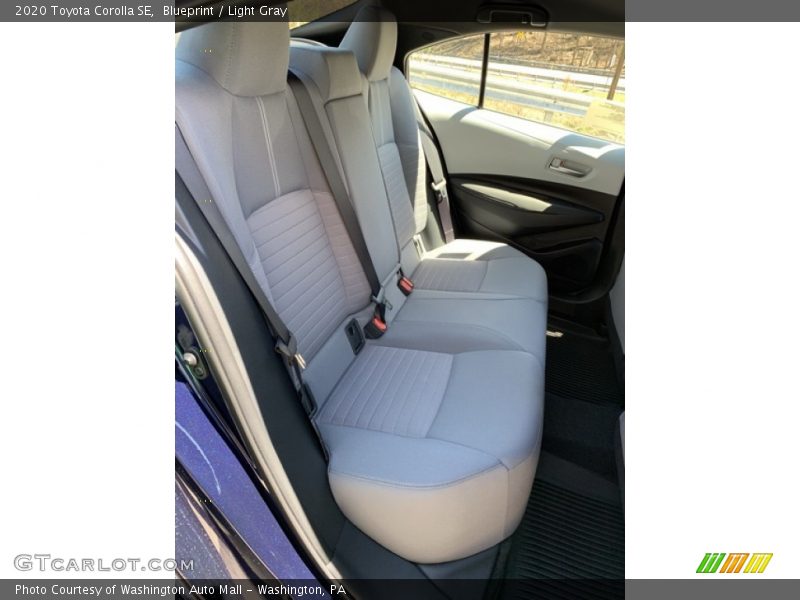 Blueprint / Light Gray 2020 Toyota Corolla SE