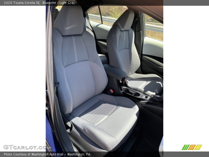 Blueprint / Light Gray 2020 Toyota Corolla SE