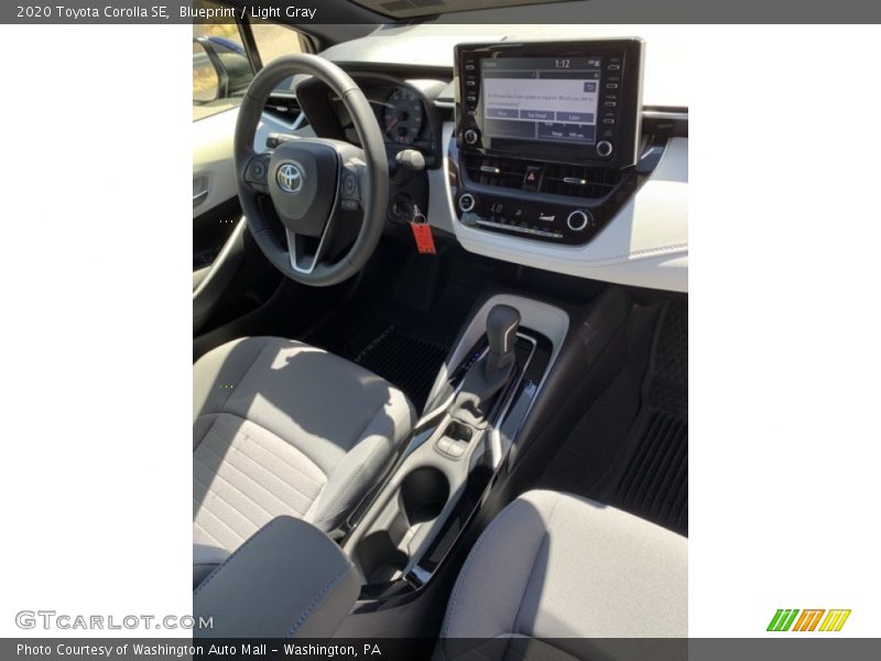Blueprint / Light Gray 2020 Toyota Corolla SE