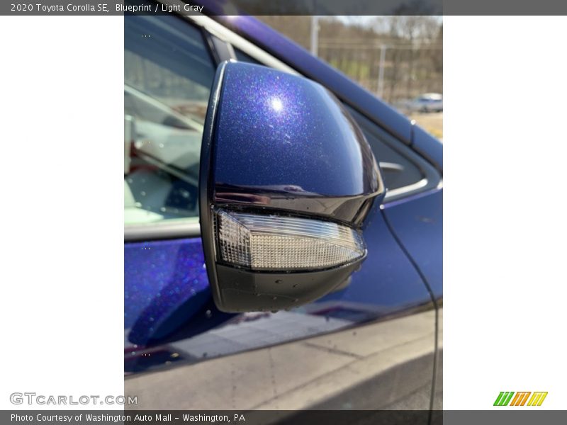 Blueprint / Light Gray 2020 Toyota Corolla SE