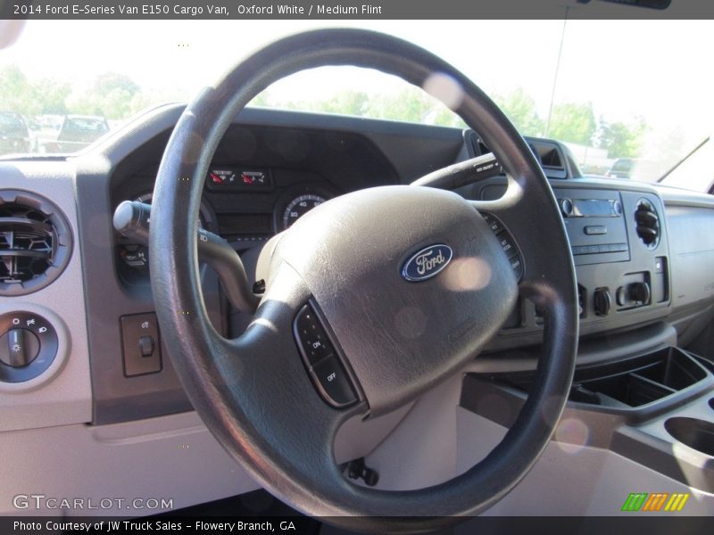 Oxford White / Medium Flint 2014 Ford E-Series Van E150 Cargo Van