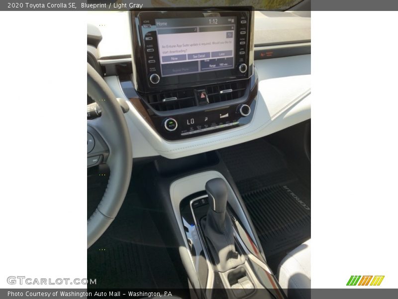 Blueprint / Light Gray 2020 Toyota Corolla SE