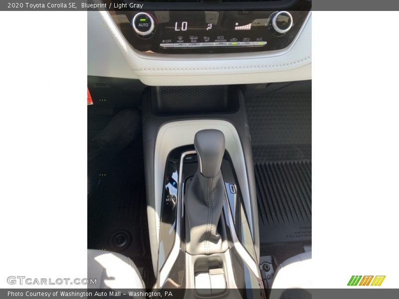 Blueprint / Light Gray 2020 Toyota Corolla SE