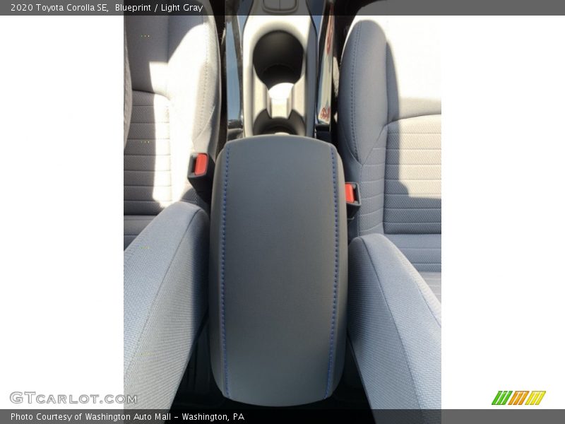 Blueprint / Light Gray 2020 Toyota Corolla SE