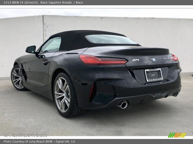 Black Sapphire Metallic / Black 2019 BMW Z4 sDrive30i