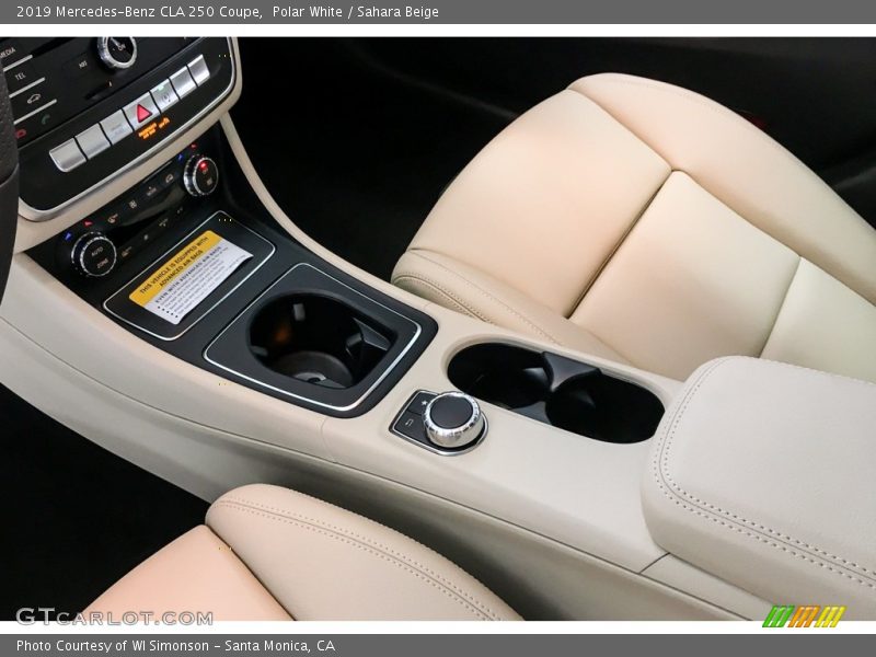 Polar White / Sahara Beige 2019 Mercedes-Benz CLA 250 Coupe