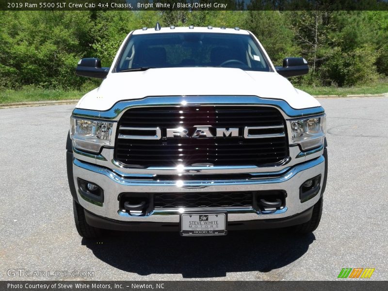 Bright White / Black/Diesel Gray 2019 Ram 5500 SLT Crew Cab 4x4 Chassis