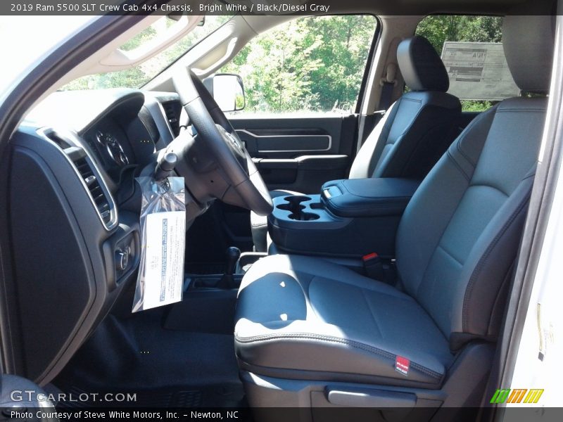 Bright White / Black/Diesel Gray 2019 Ram 5500 SLT Crew Cab 4x4 Chassis