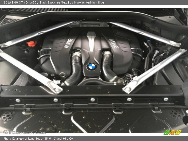  2019 X7 xDrive50i Engine - 4.4 Liter DI TwinPower Turbocharged DOHC 32-Valve VVT V8