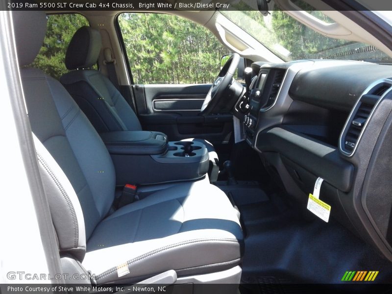 Bright White / Black/Diesel Gray 2019 Ram 5500 SLT Crew Cab 4x4 Chassis