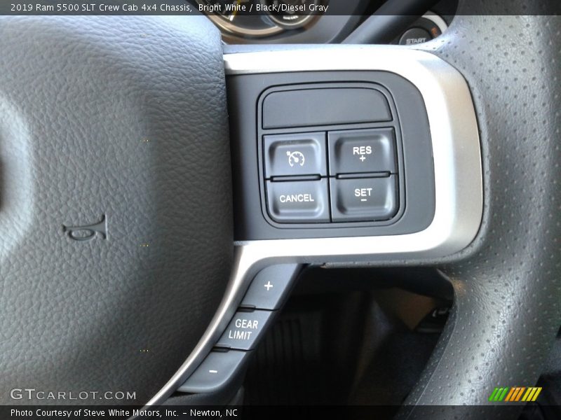Bright White / Black/Diesel Gray 2019 Ram 5500 SLT Crew Cab 4x4 Chassis