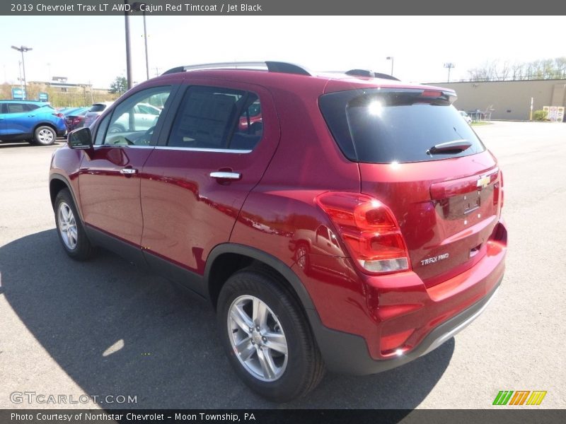 Cajun Red Tintcoat / Jet Black 2019 Chevrolet Trax LT AWD