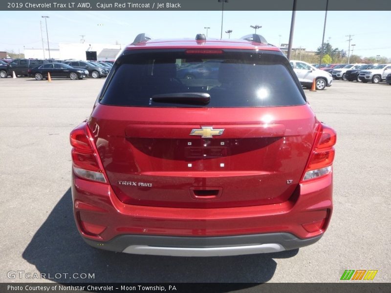 Cajun Red Tintcoat / Jet Black 2019 Chevrolet Trax LT AWD