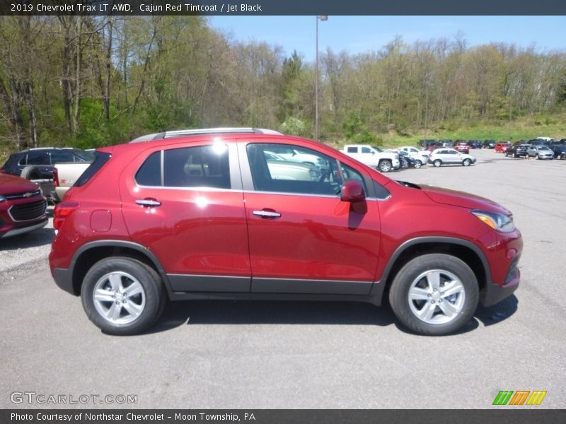 Cajun Red Tintcoat / Jet Black 2019 Chevrolet Trax LT AWD