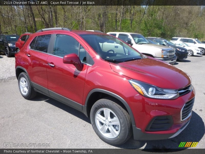 Cajun Red Tintcoat / Jet Black 2019 Chevrolet Trax LT AWD