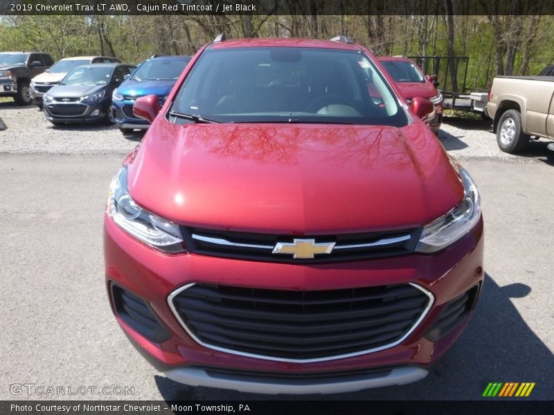 Cajun Red Tintcoat / Jet Black 2019 Chevrolet Trax LT AWD