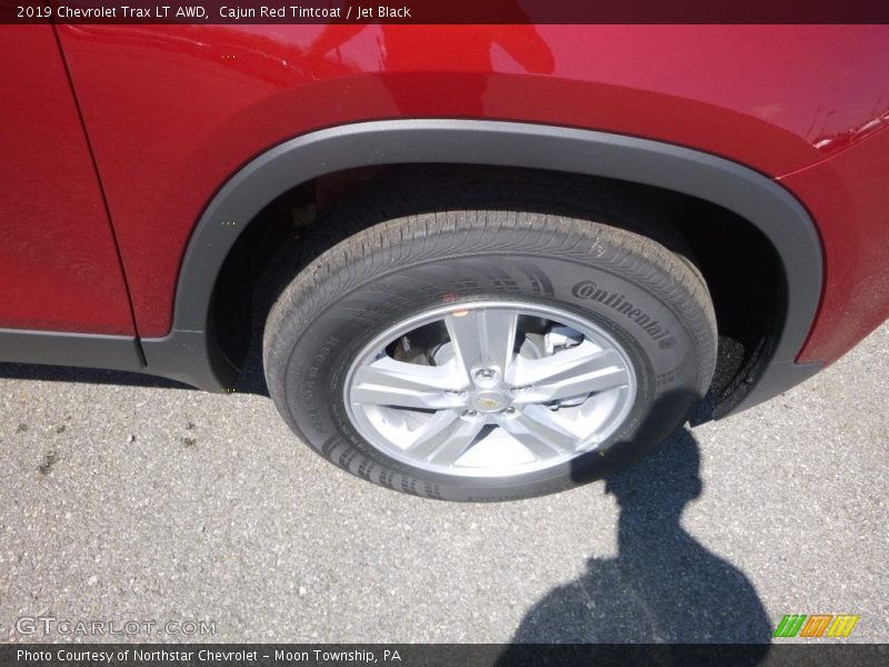 Cajun Red Tintcoat / Jet Black 2019 Chevrolet Trax LT AWD