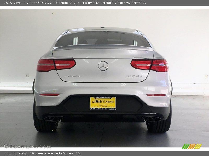 Iridium Silver Metallic / Black w/DINAMICA 2019 Mercedes-Benz GLC AMG 43 4Matic Coupe