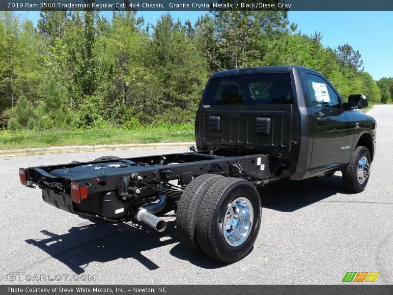 Granite Crystal Metallic / Black/Diesel Gray 2019 Ram 3500 Tradesman Regular Cab 4x4 Chassis