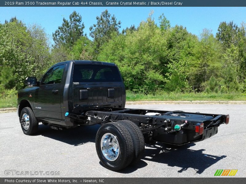 Granite Crystal Metallic / Black/Diesel Gray 2019 Ram 3500 Tradesman Regular Cab 4x4 Chassis