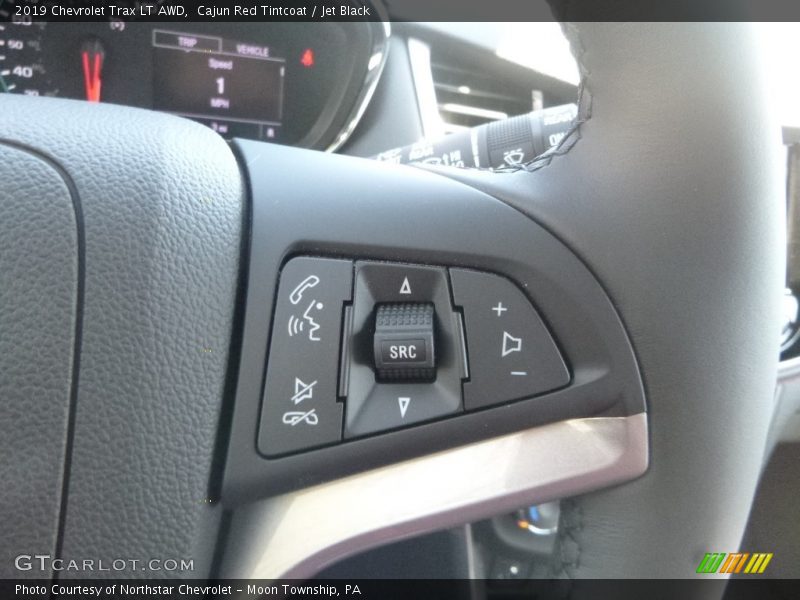 Cajun Red Tintcoat / Jet Black 2019 Chevrolet Trax LT AWD