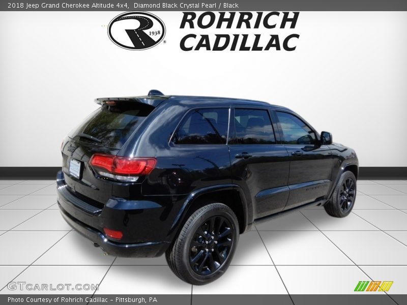 Diamond Black Crystal Pearl / Black 2018 Jeep Grand Cherokee Altitude 4x4