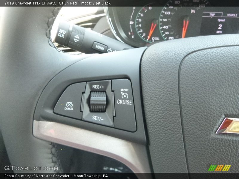 Cajun Red Tintcoat / Jet Black 2019 Chevrolet Trax LT AWD