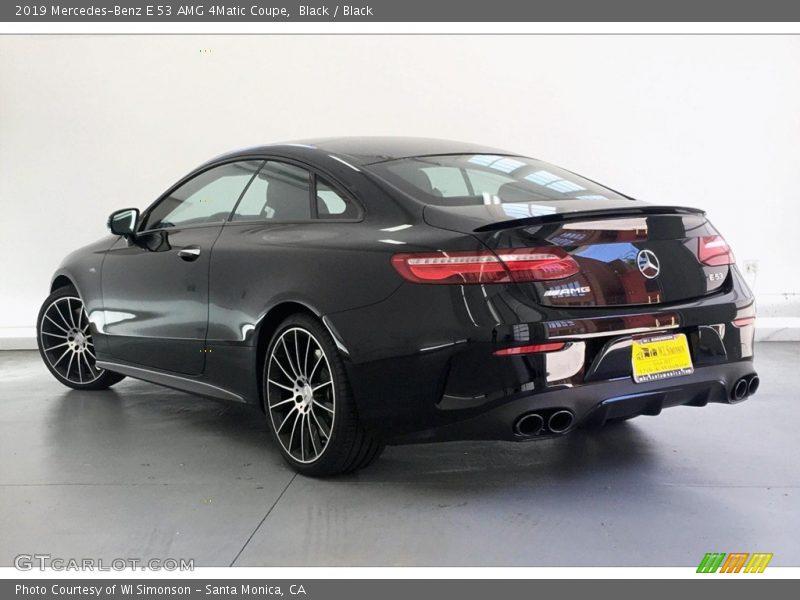 Black / Black 2019 Mercedes-Benz E 53 AMG 4Matic Coupe