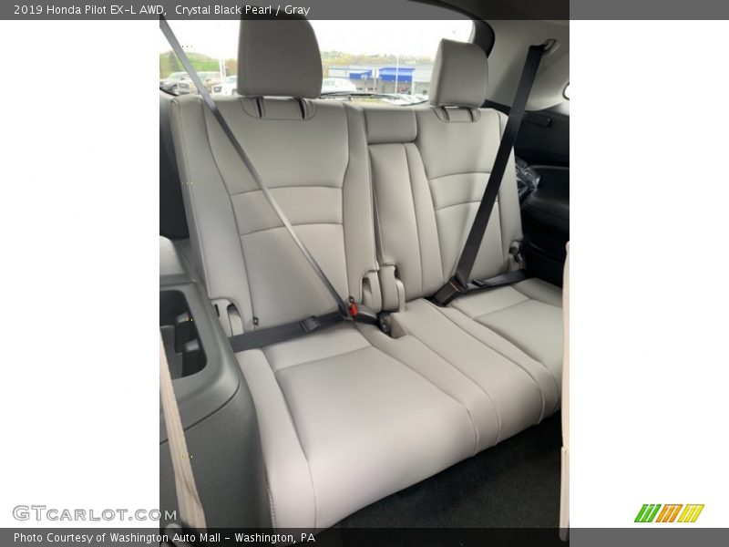 Crystal Black Pearl / Gray 2019 Honda Pilot EX-L AWD