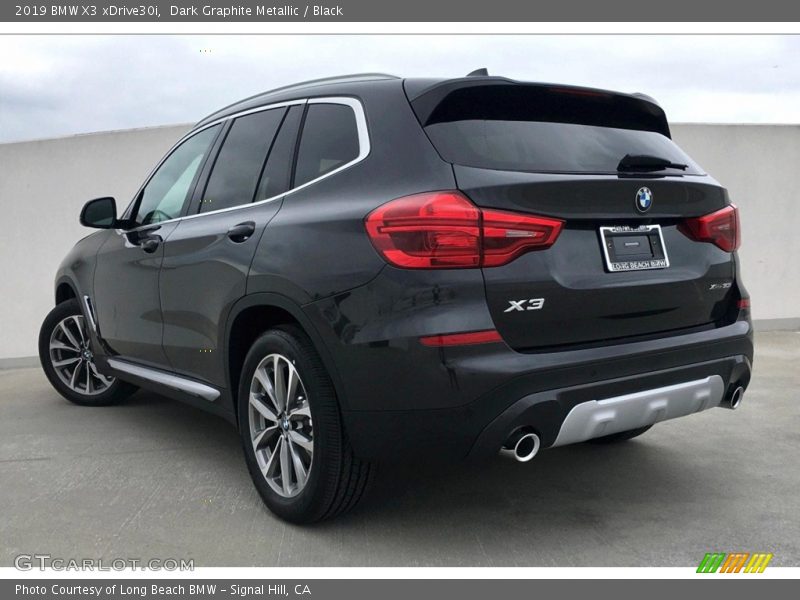 Dark Graphite Metallic / Black 2019 BMW X3 xDrive30i