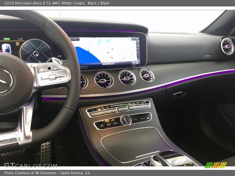 Dashboard of 2019 E 53 AMG 4Matic Coupe
