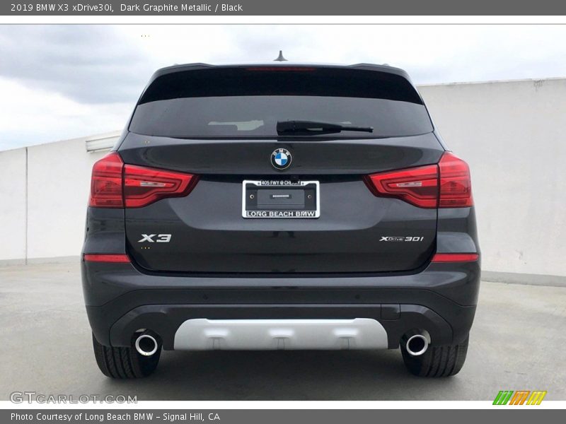 Dark Graphite Metallic / Black 2019 BMW X3 xDrive30i