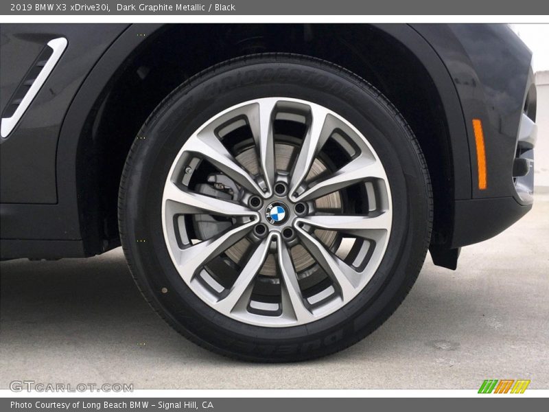 Dark Graphite Metallic / Black 2019 BMW X3 xDrive30i