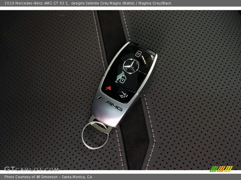 Keys of 2019 AMG GT 63 S