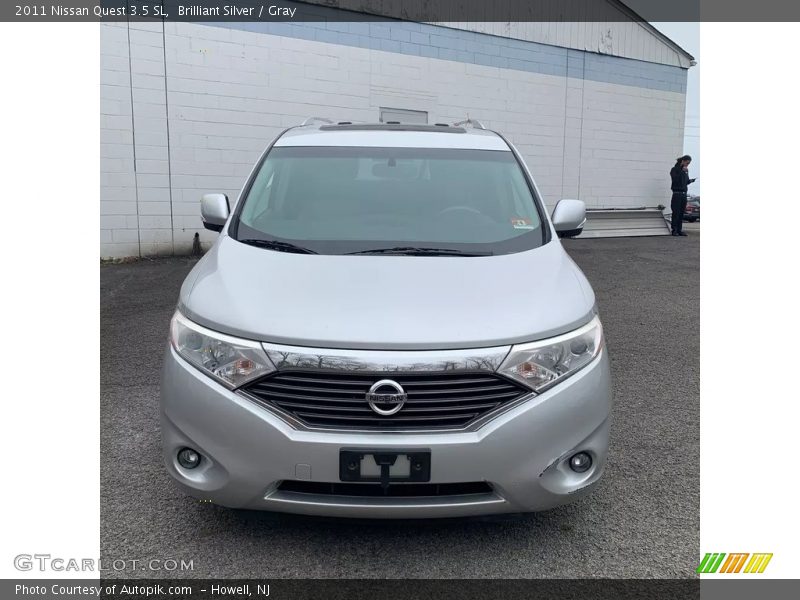 Brilliant Silver / Gray 2011 Nissan Quest 3.5 SL