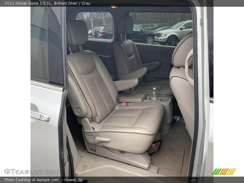 Brilliant Silver / Gray 2011 Nissan Quest 3.5 SL