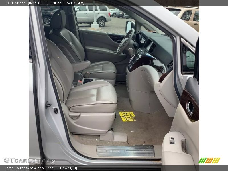 Brilliant Silver / Gray 2011 Nissan Quest 3.5 SL