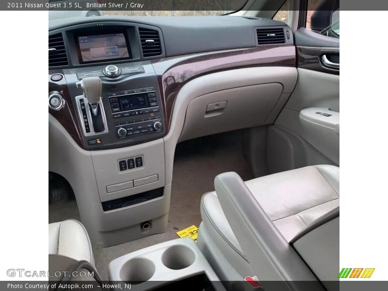 Brilliant Silver / Gray 2011 Nissan Quest 3.5 SL