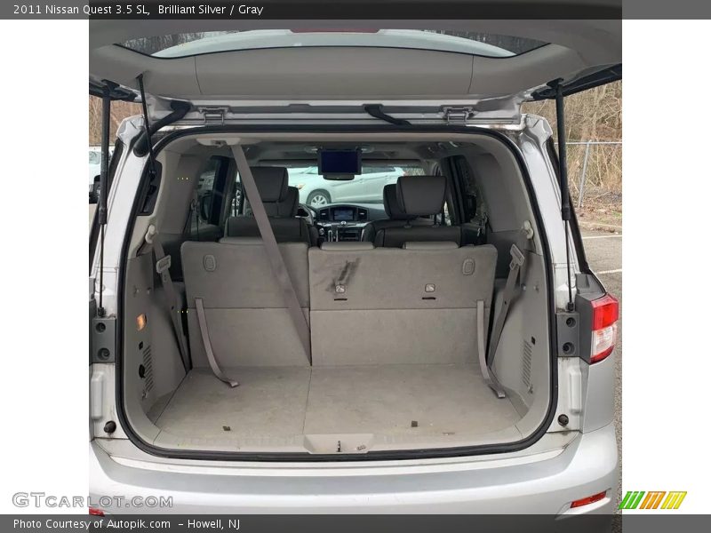 Brilliant Silver / Gray 2011 Nissan Quest 3.5 SL